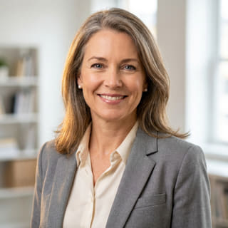 Sarah Coleman, directrice financière chez Sente Trocélure, photographiée pour une photo de profil